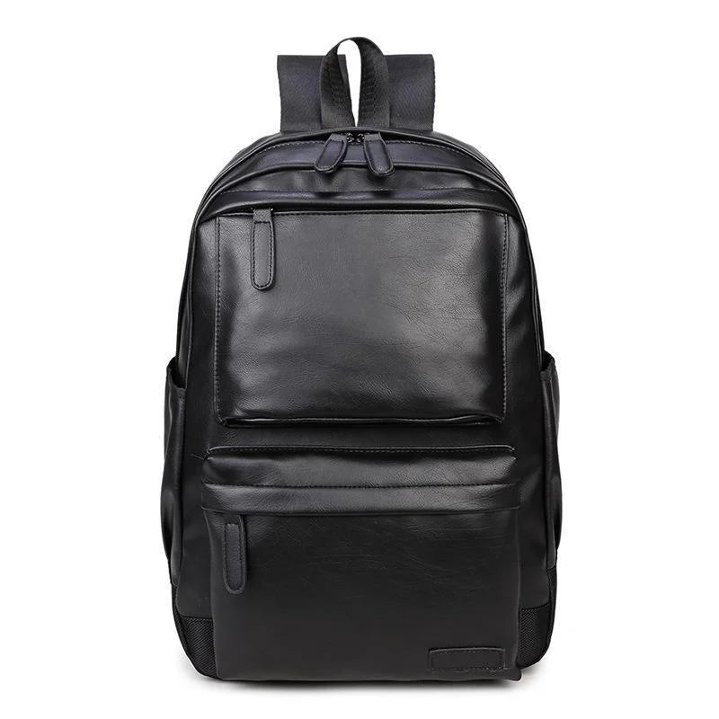 Men Women Laptop Backpack Large Leather Waterproof Travel Rucksack School Bag
