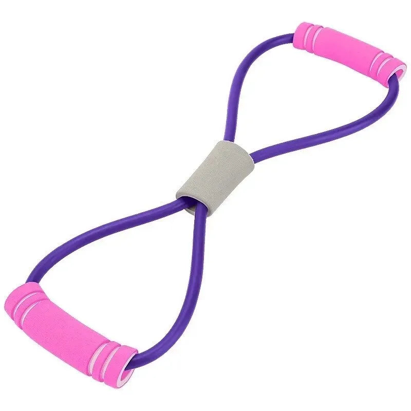 Resistance Bands Yoga Fitness Elastic Tube Rubber Belt Gym Equipment Workout Muscle Pull Rope Exercise Chest Expander