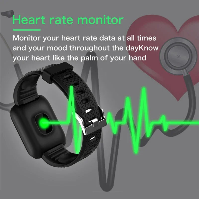 5/10/20Pcs Wholesale Smart Watch 116 Plus  Sport Fitness Sleep Tracker Pedometer D13 Smartwatch for Men Women 116Plus VS D20